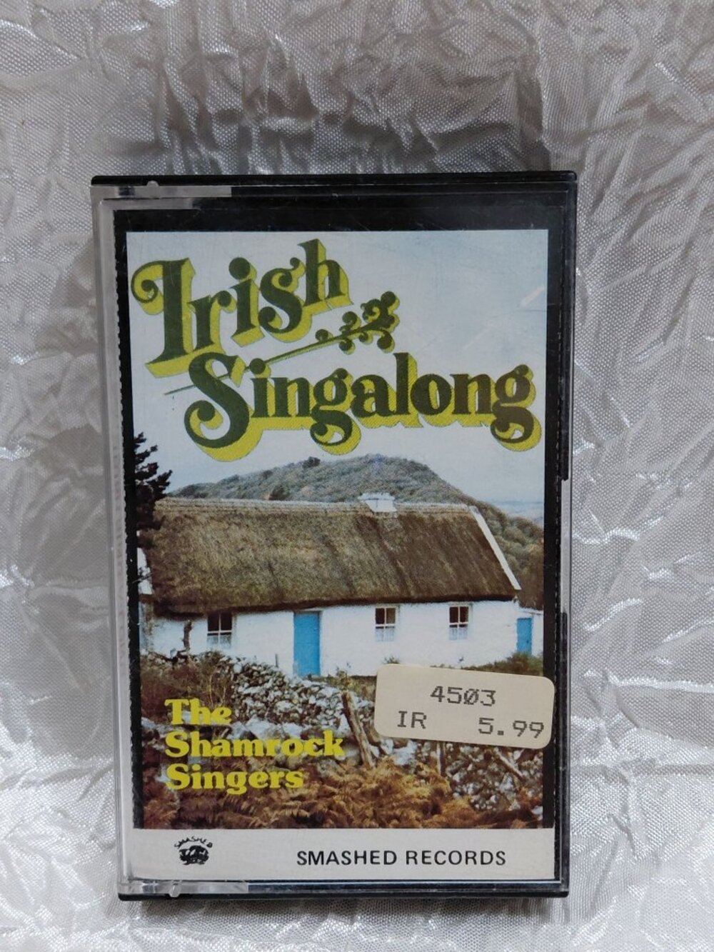 Irish Singalong Audio Cassette By The Shamrock Singers - SMAC 9015